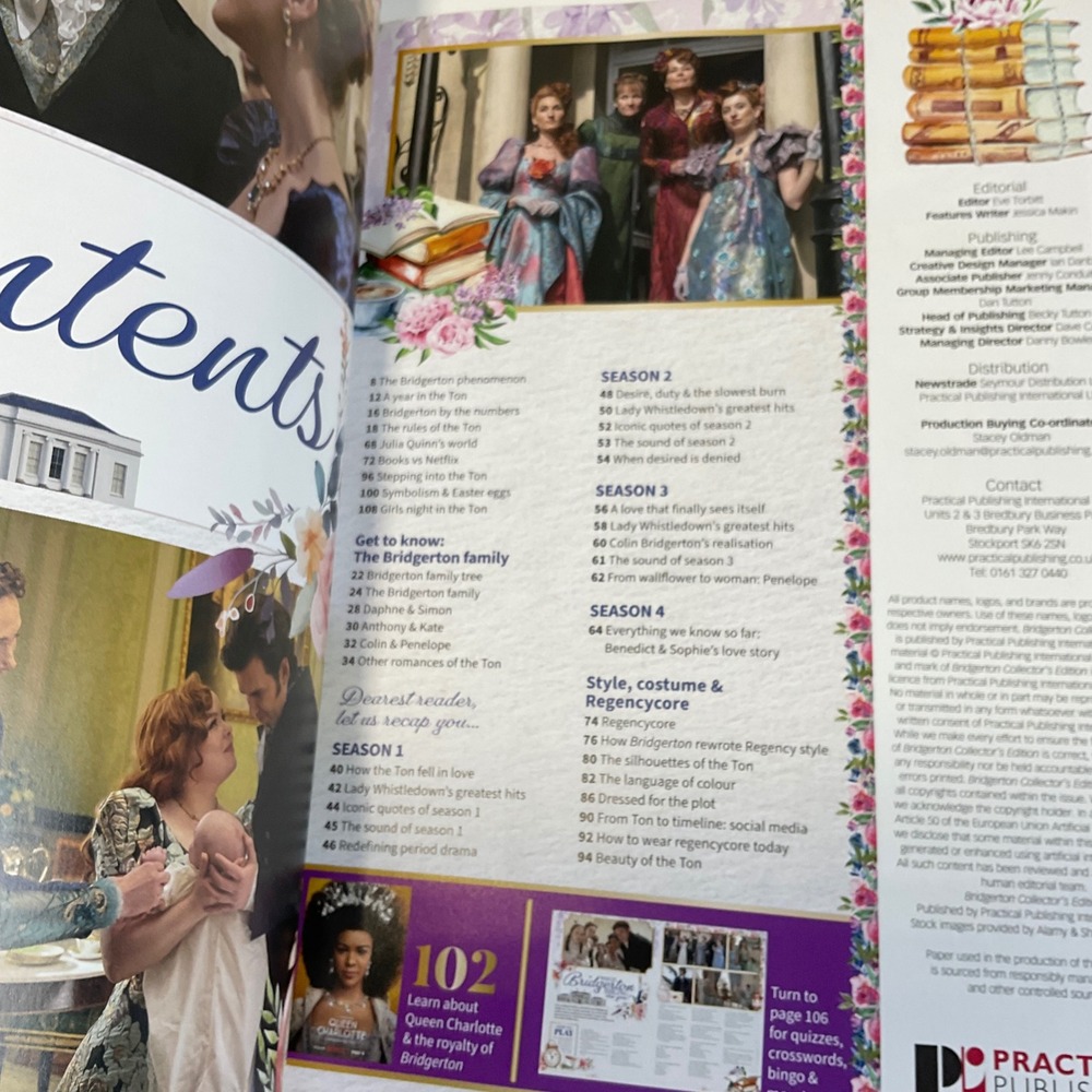 Bridgerton Collectors Edition Magazine Trend Spotlight Series Season 4 Preview - Picture 5 of 5